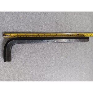 Vintage 7/8 Allen Brand Hex Key Long Arm Allen Wrench 13 3/4" Long